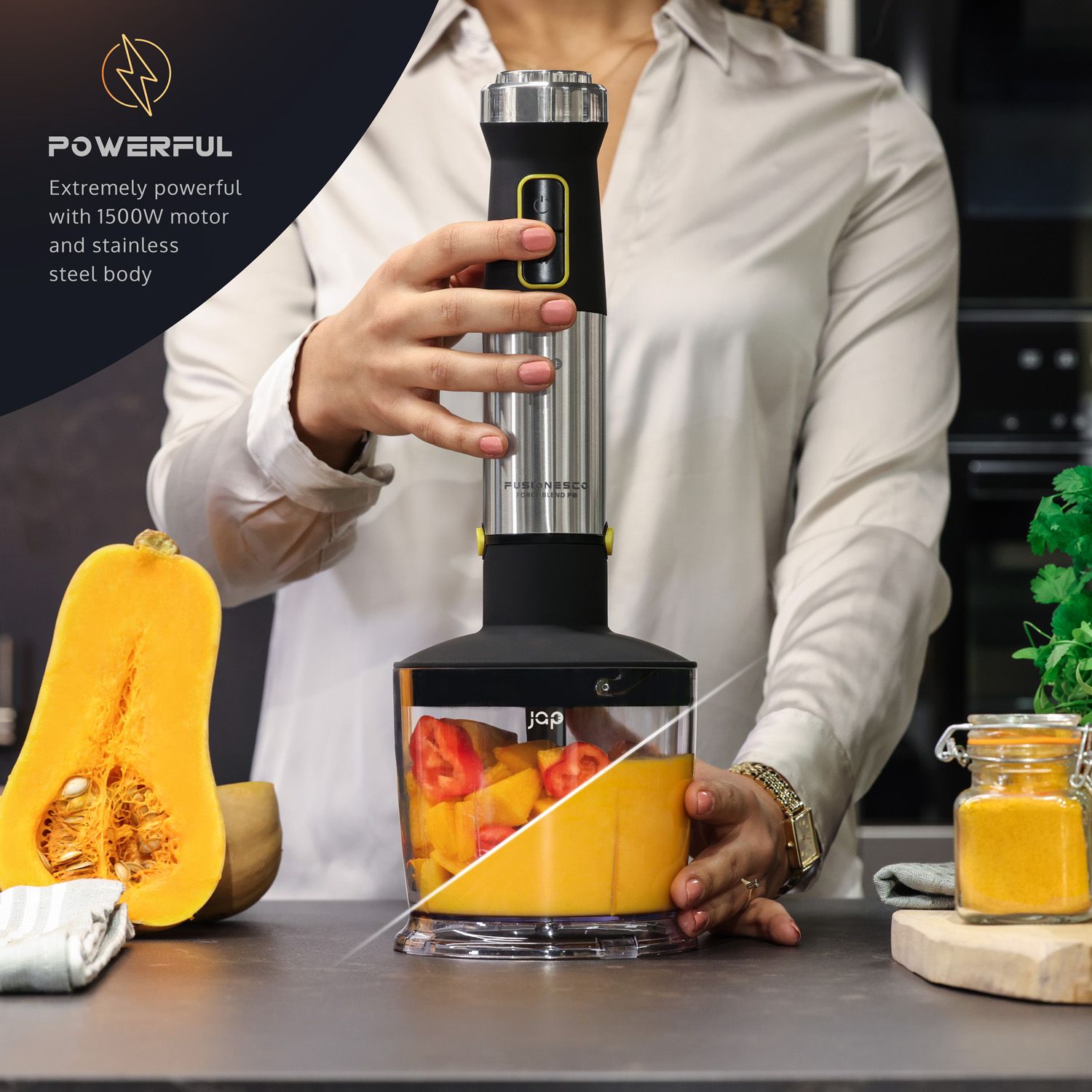 JAP ForceBlend F2 5 in 1 Stabmixer Set