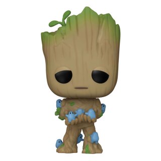 Ich bin Groot POP! Vinyl Figur - Groot Mit Grunds