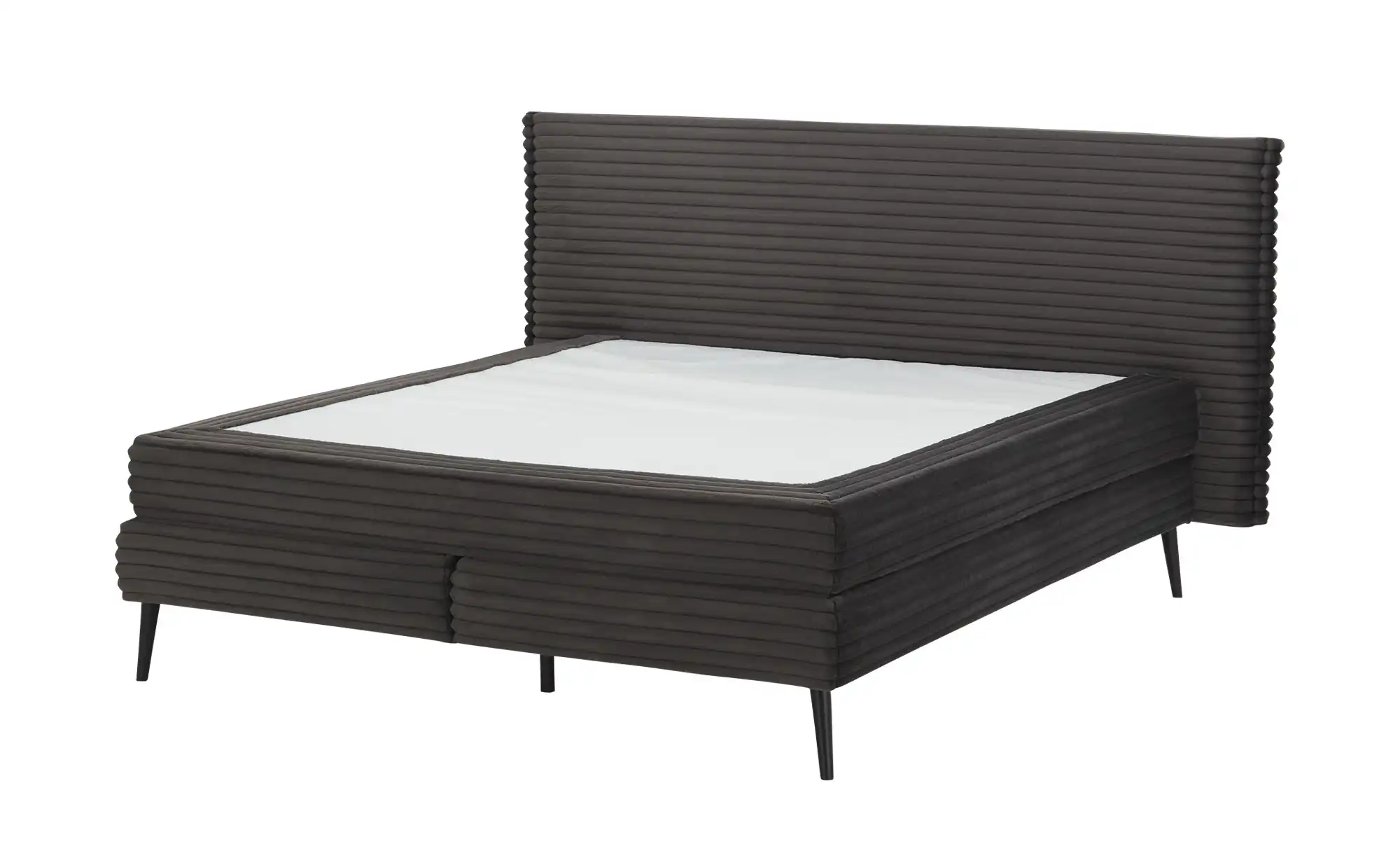 Twist Boxspringbett mit flauschigem Mega-Cordbezug Harper