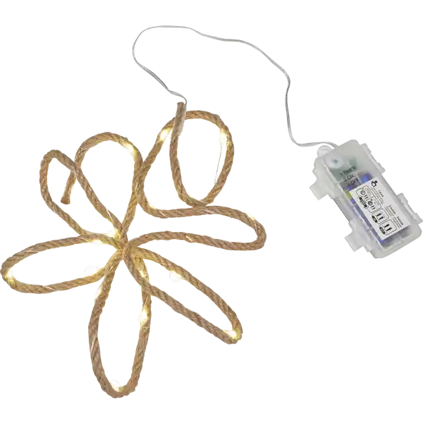 LED-Lichterkette Sisal