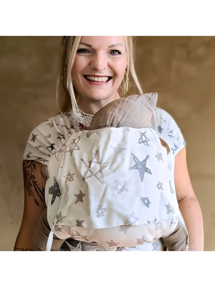 Hoppediz Babytrage Hop-Tye Advanced in Singapur grey günstig kaufen onesize