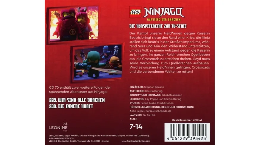 LEGO Ninjago (CD 70)