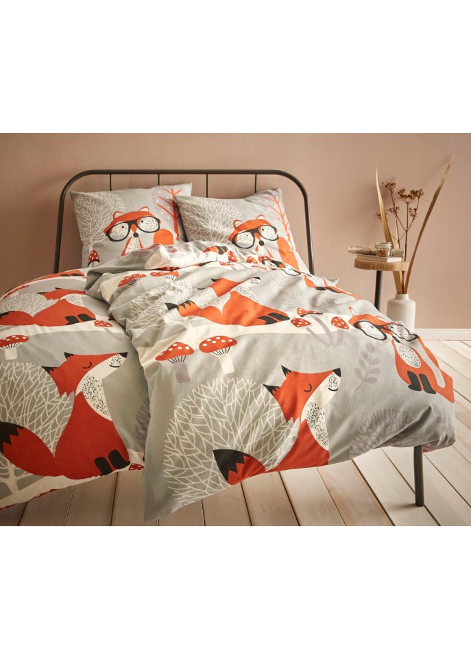 Bettwäsche mit Fuchs