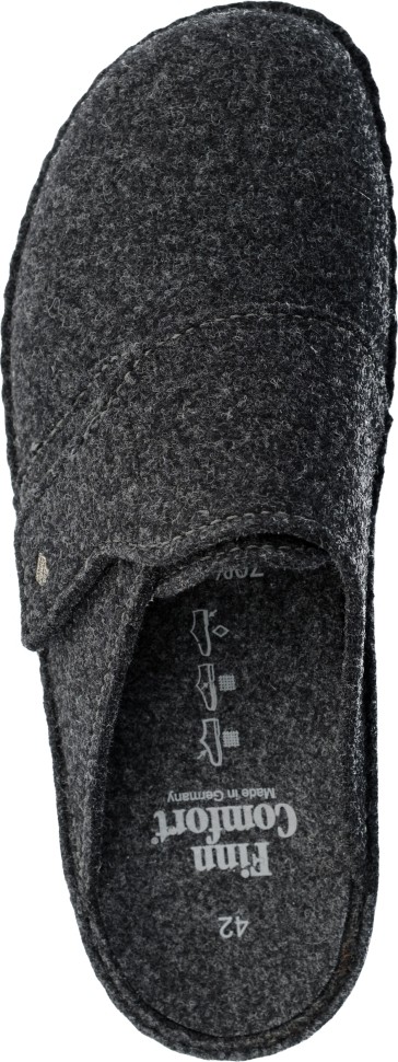 FINN COMFORT Hausschuhe grau