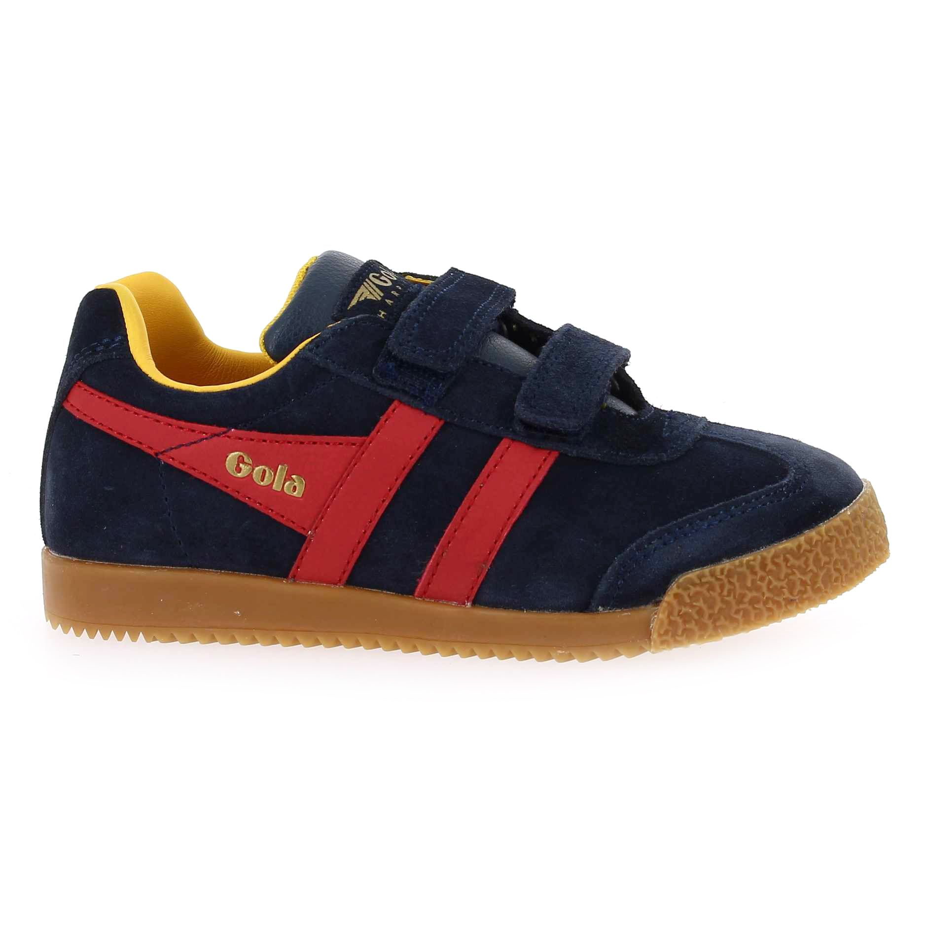 Gola  HARRIER VELCRO CKA192 - Marine Rouge