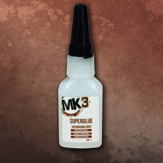 MK3 Sekundenkleber dickflüssig 20g (Super Glue)