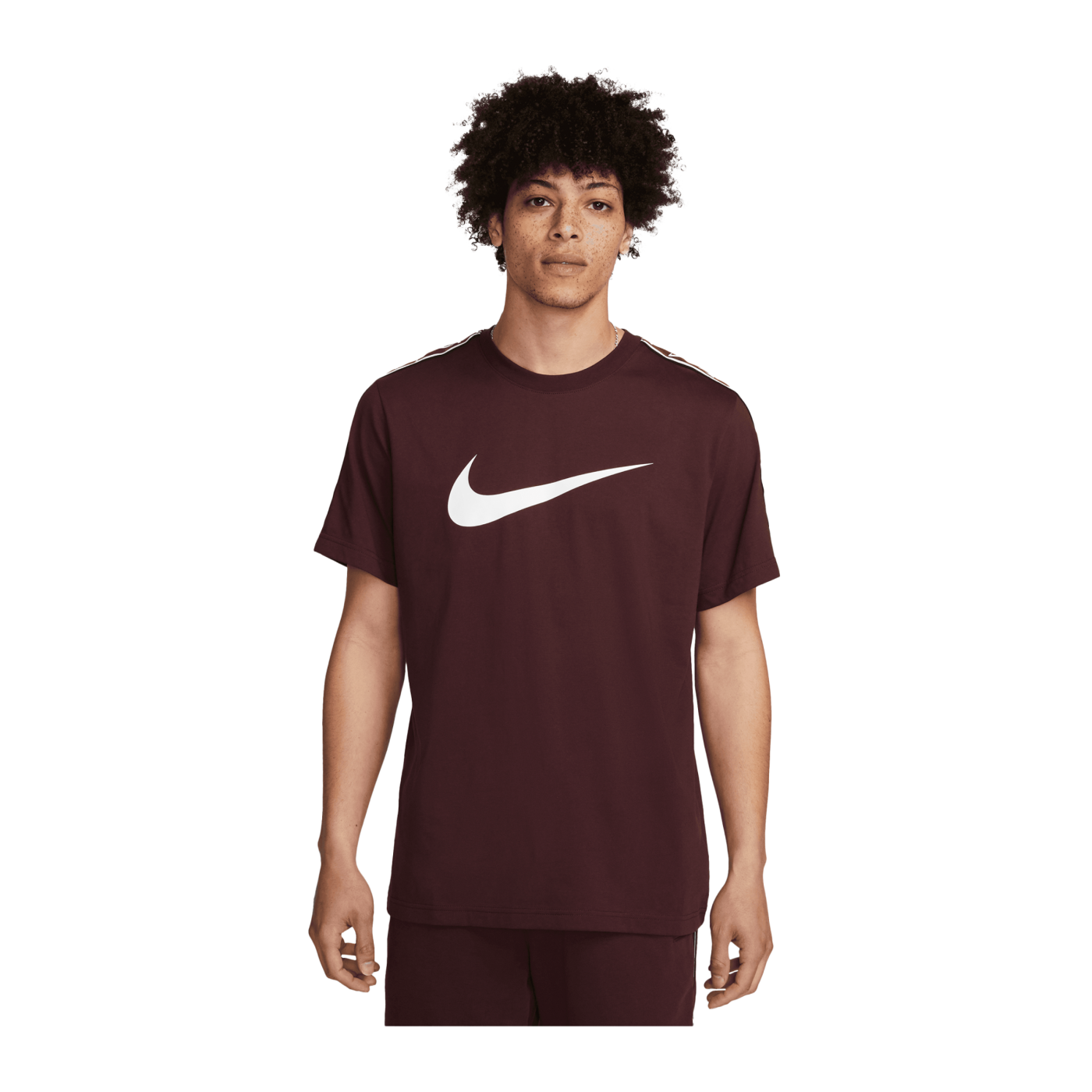 Nike Repeat T-Shirt Rot Weiss F652