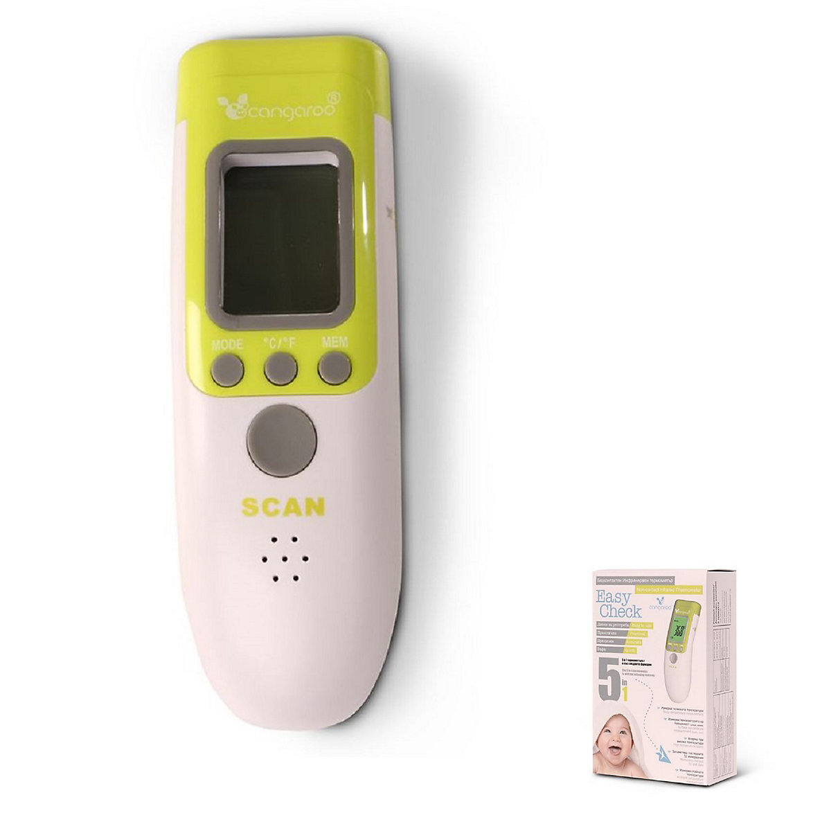 Infrarot Thermometer 5 in 1 Fieberthermometer