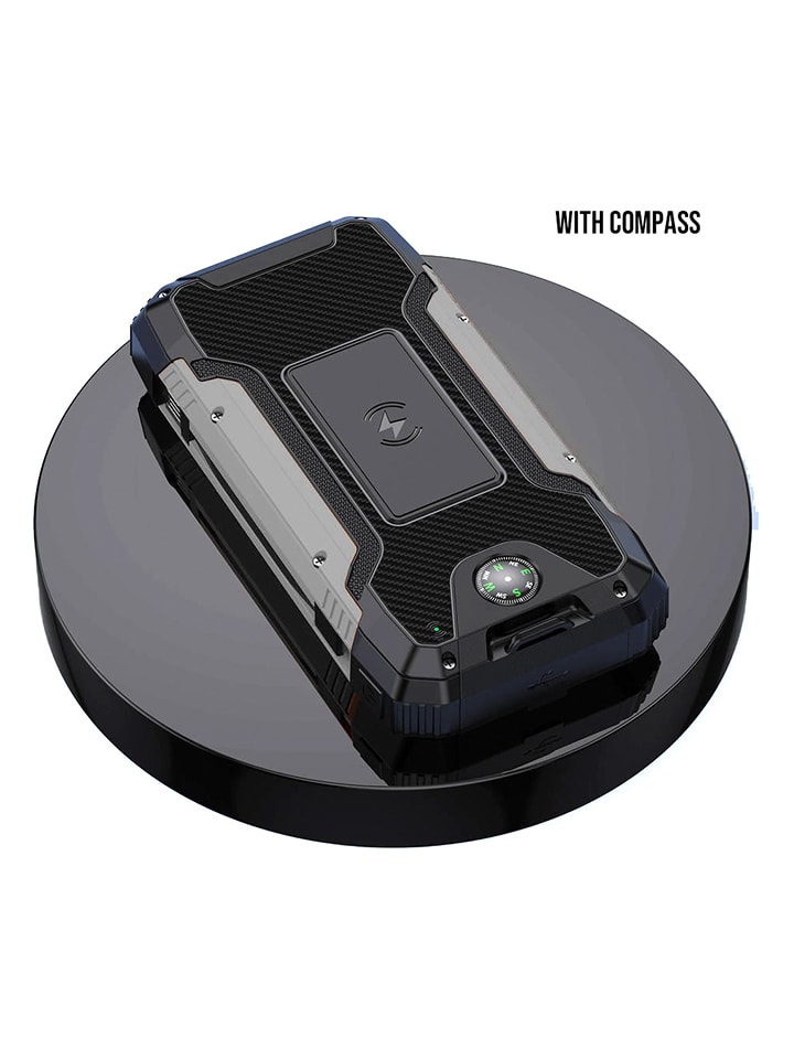SWEET ACCESS Solar-Powerbank 30.000 mAh in Grau günstig kaufen onesize