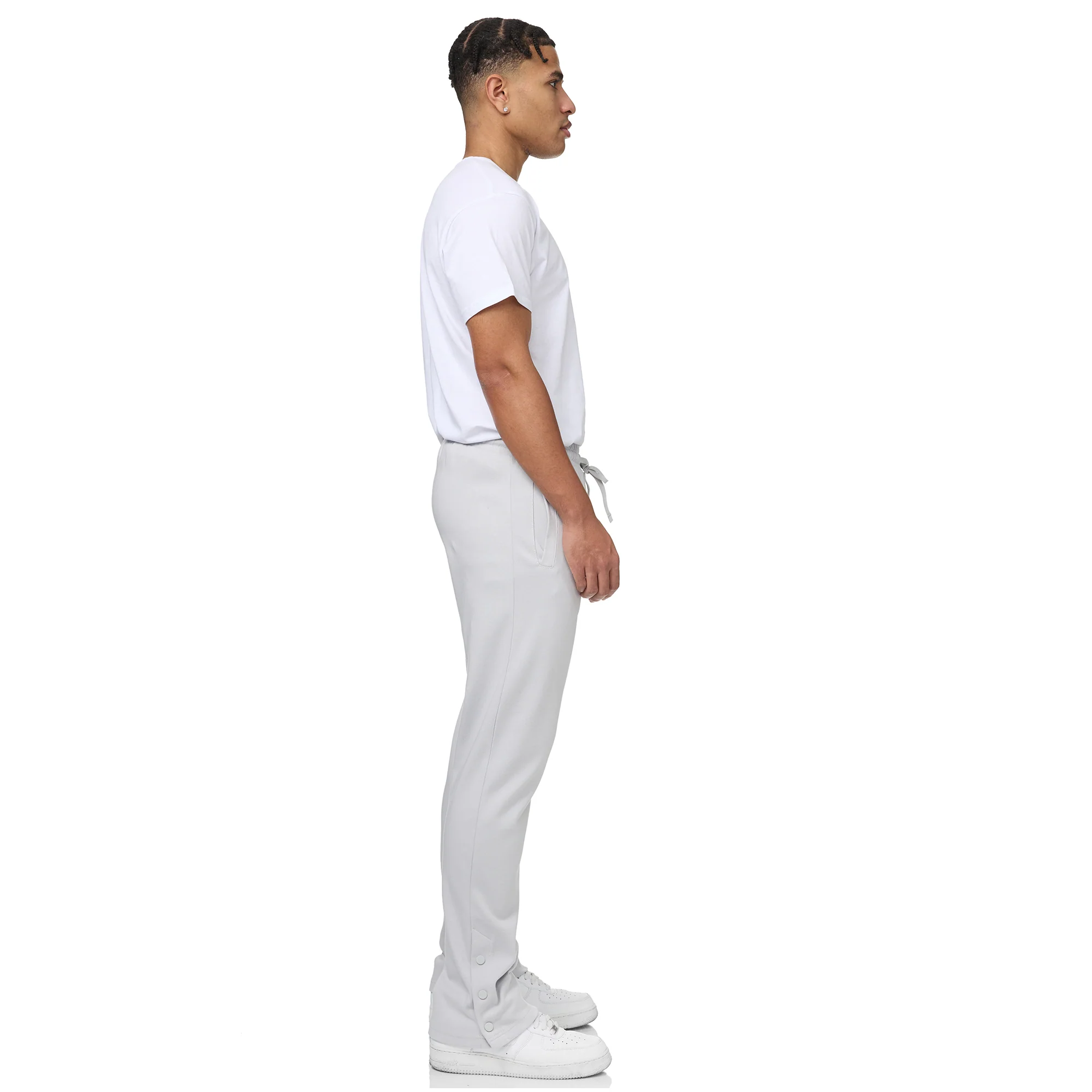 LIGHT GREY - BASIC JOGGER PANTS