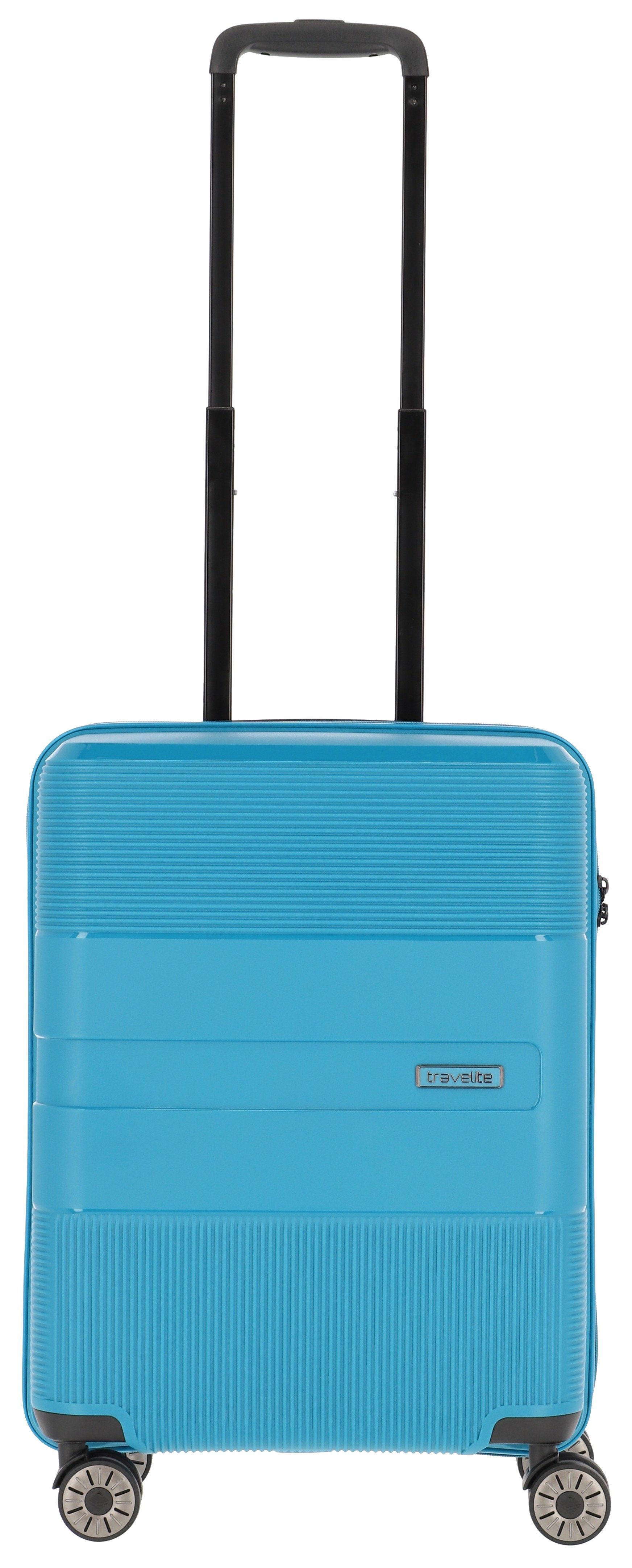 travelite Hartschalen-Trolley WAAL 4w Trolley S, 4 Rollen, in schlichtem Design