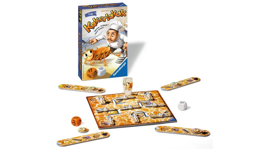 Ravensburger Spiel - Mitbringspiel Kakerlakak (MBS)