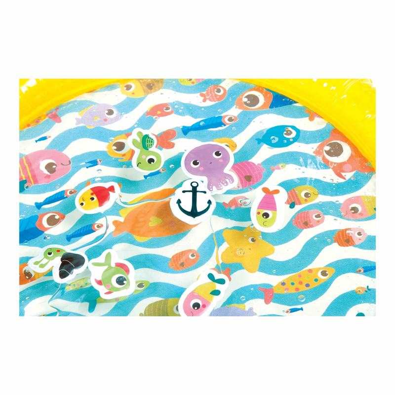Maxi tapis d'eau jaune LUDI
