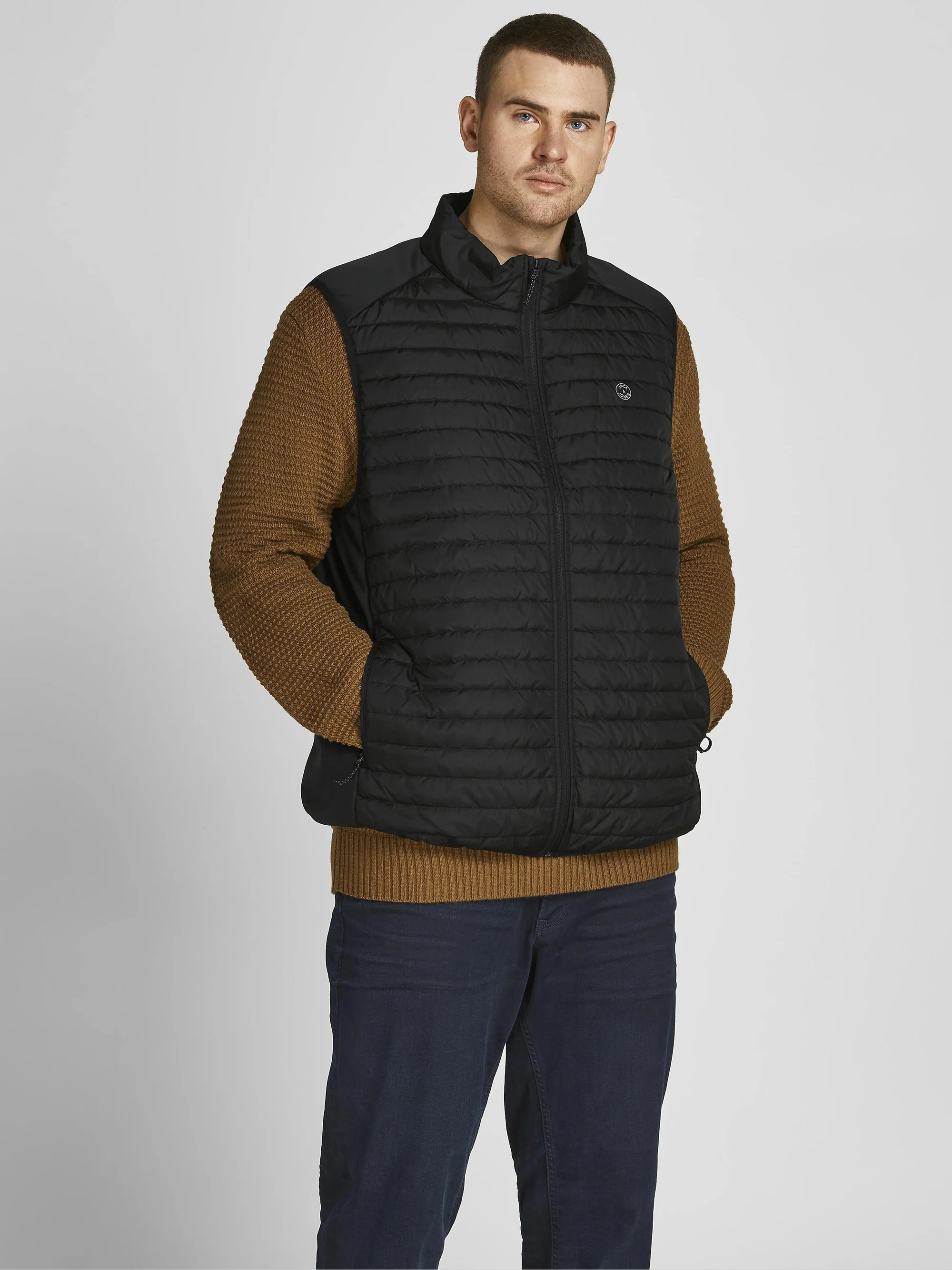 Jack & Jones BODYWARMER COLLAR - Sin mangas