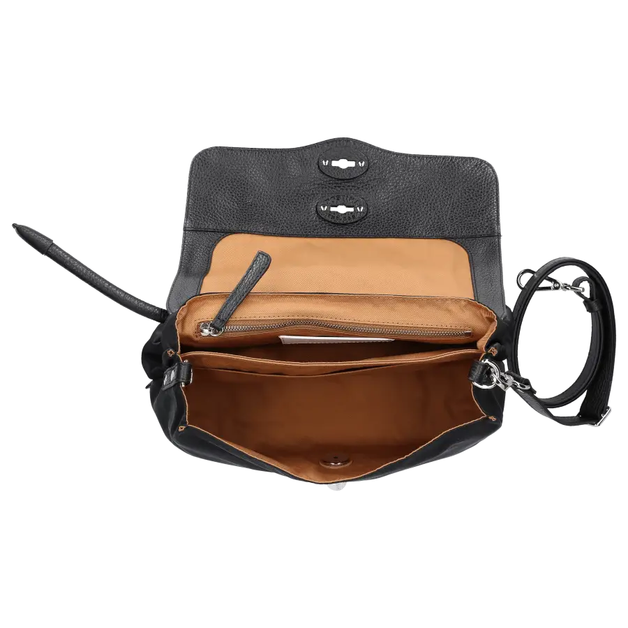 Zanellato - Handtasche POSTINA TOKYO S Textil - schwarz