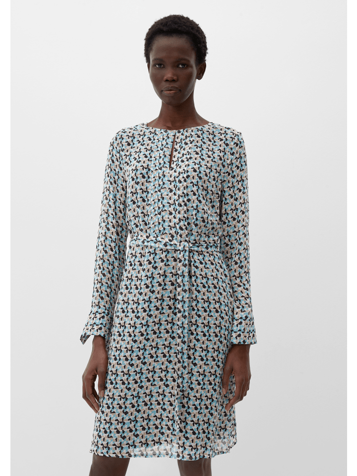 s.Oliver BLACK LABEL Kleid kurz in Creme günstig kaufen