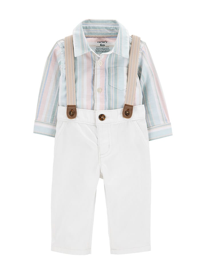 carter's 3tlg. Outfit in Bunt günstig kaufen