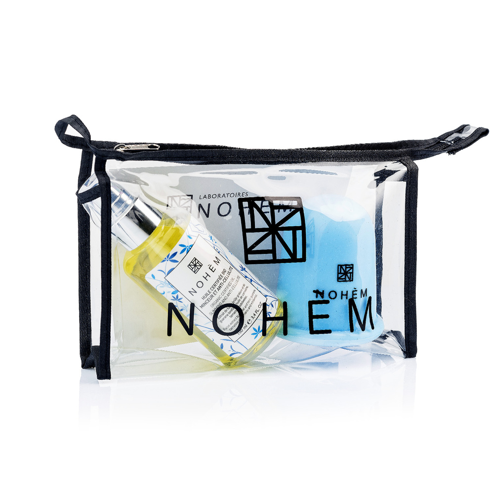 nohèm Trousse  minceur (huile Grand Nord et ventouse ) Coffret routine Bio minceur et anti-cellulite
