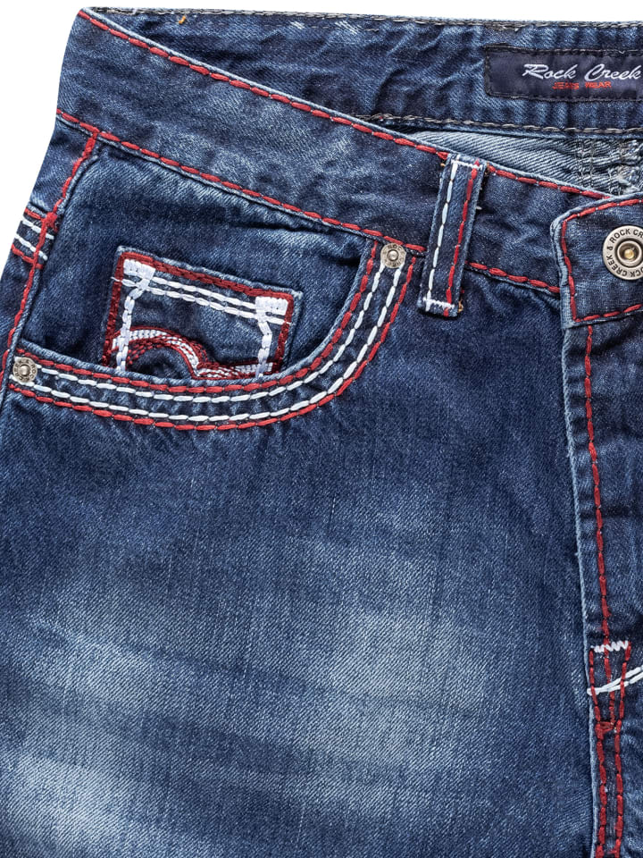 Rock Creek Jeans in Dunkelblau günstig kaufen