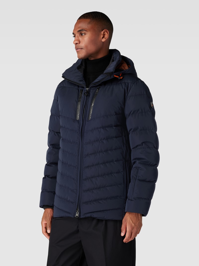 Funktionsjacke mit Zweiwege-Reißverschluss Modell 'CARMENERE' in marineblau