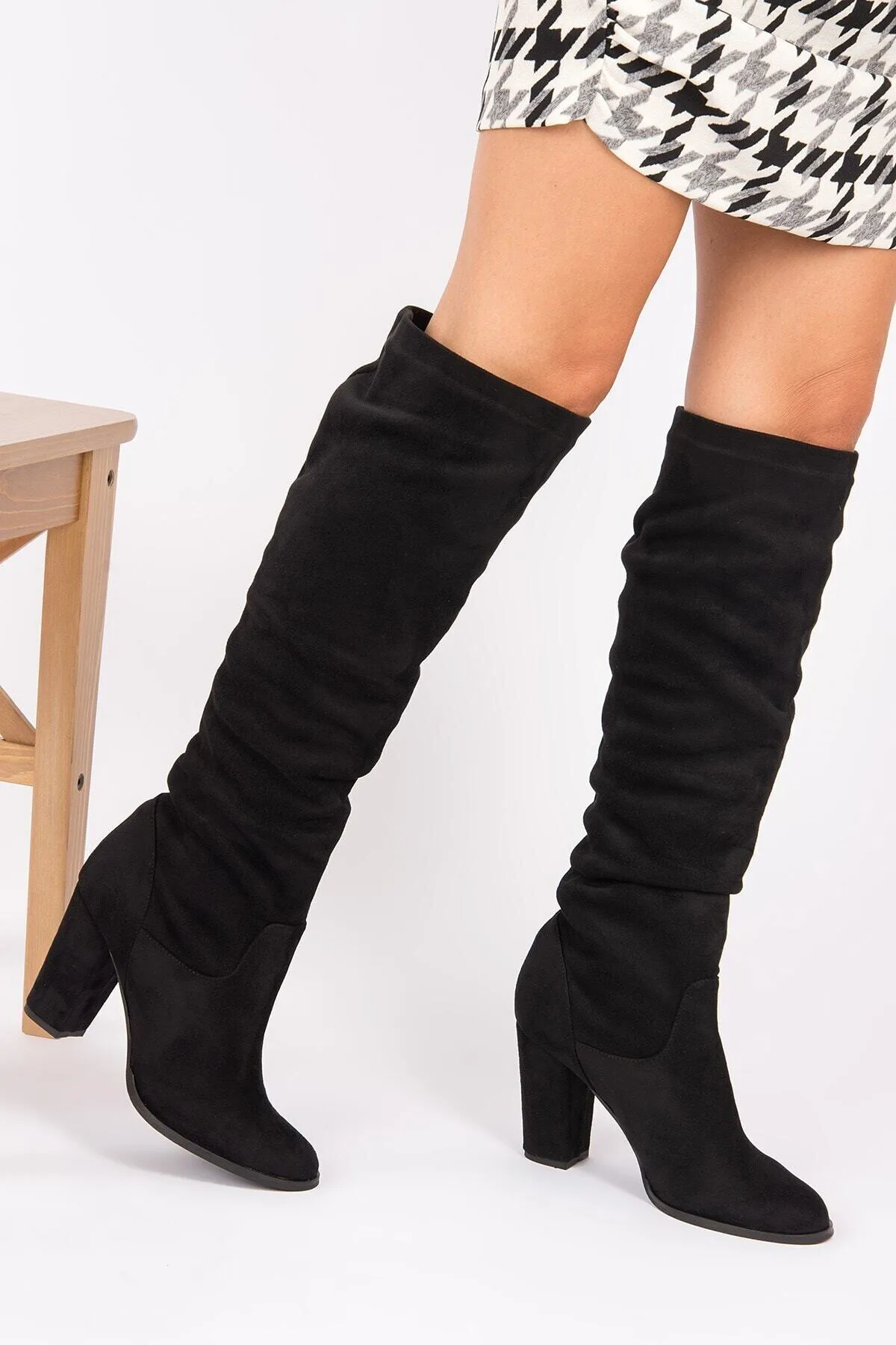 Fox Shoes  Schwarze Damenstiefel G572443602