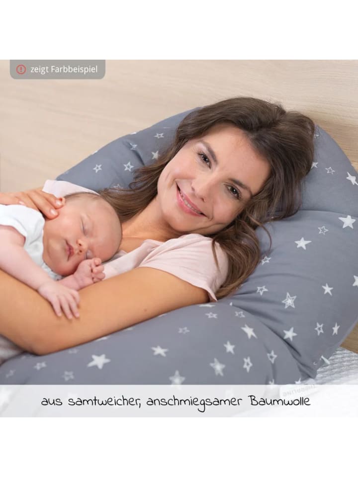 Theraline Stillkissen Das Original mit Mikroperlen-Füllung inkl. in weiss,motiv günstig kaufen onesize