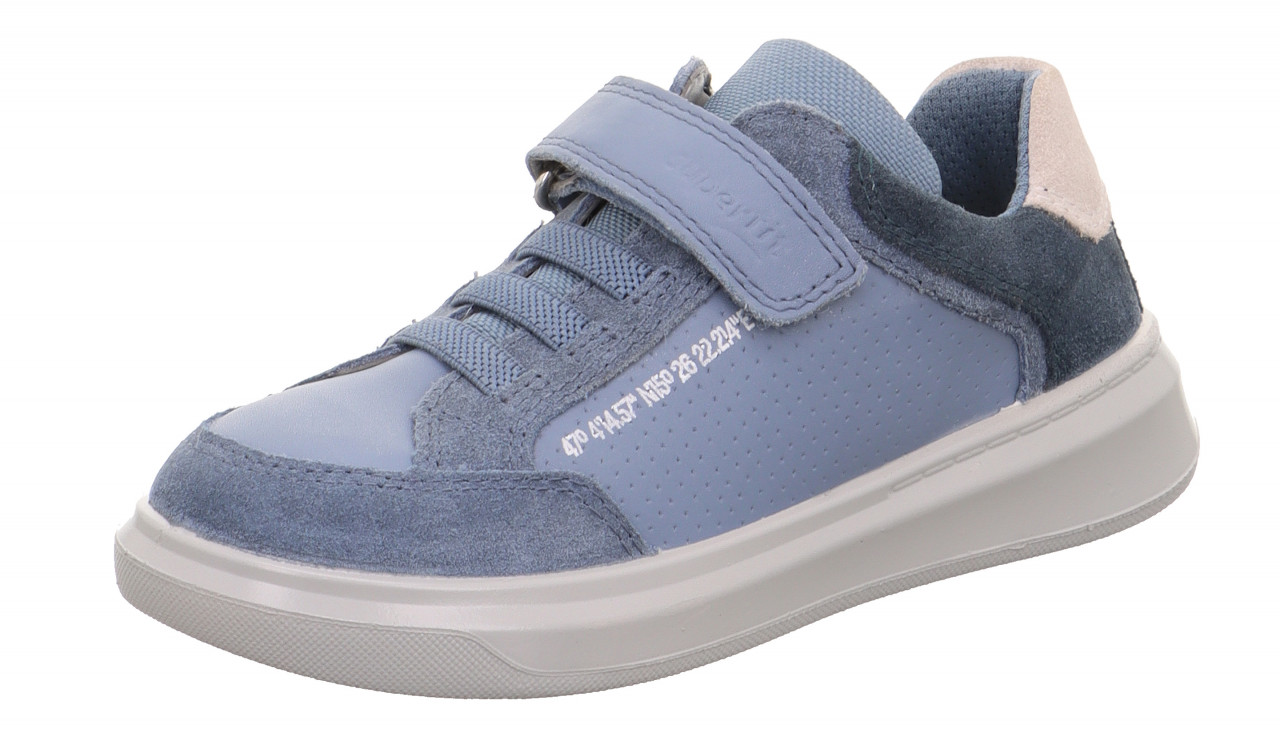 COSMO - BlauSneaker low mit Klettverschluss