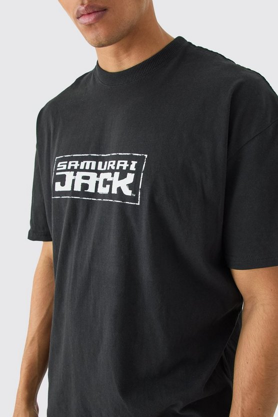 Oversize T-Shirt mit lizenziertem Samuri Jack Print