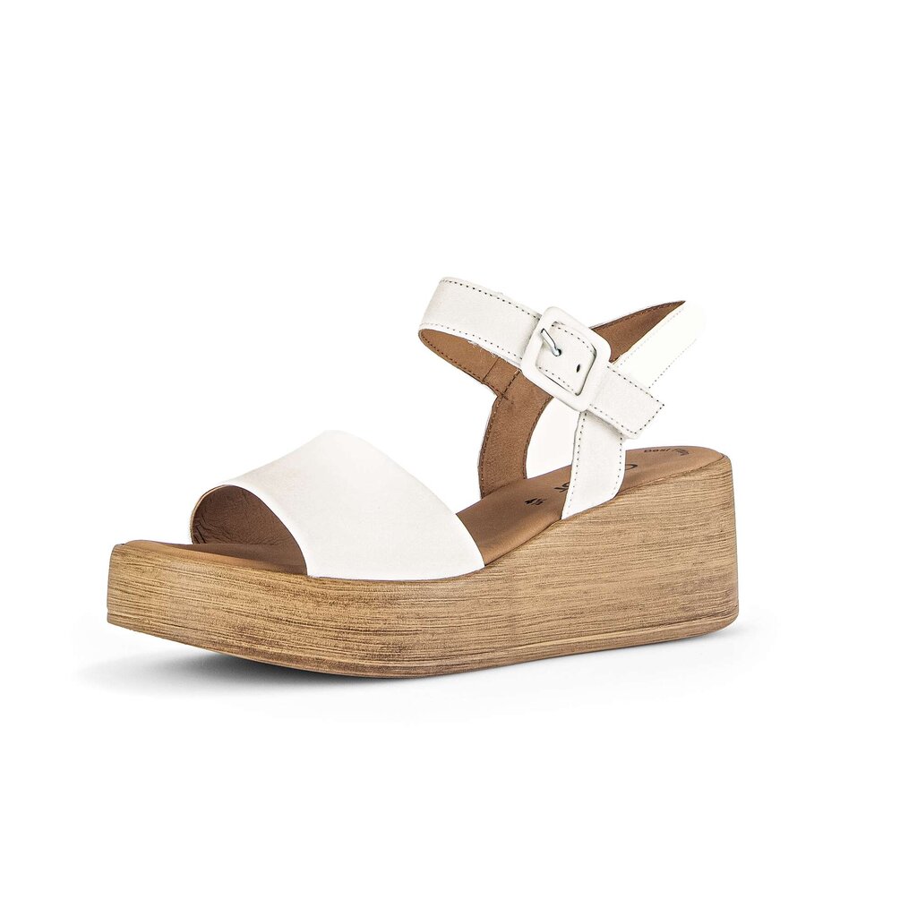 Gabor fashion Riemchensandale creme
