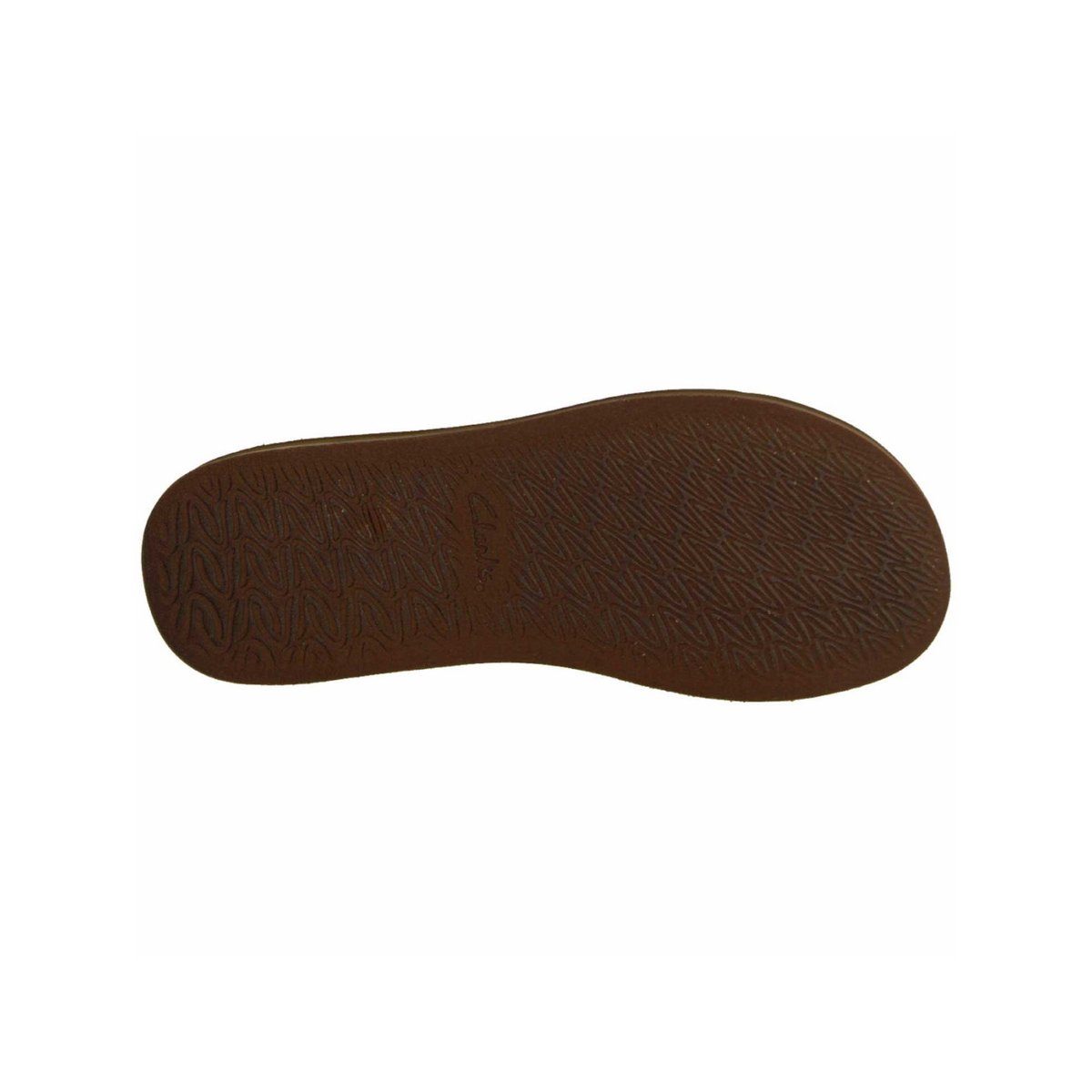 Clarks braun Zehentrenner (1-tlg)