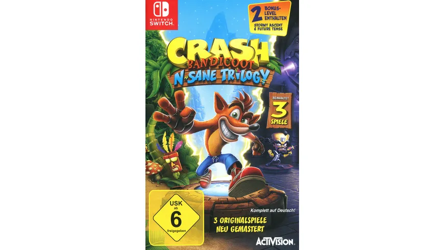 Crash Bandicoot - N.Sane Trilogy (inkl. 2 Bonuslevel)