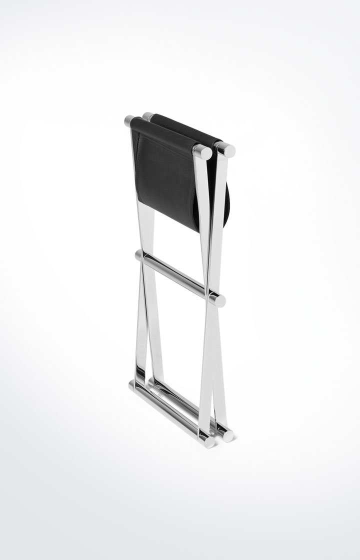 Badhocker Chromeline, Schwarz