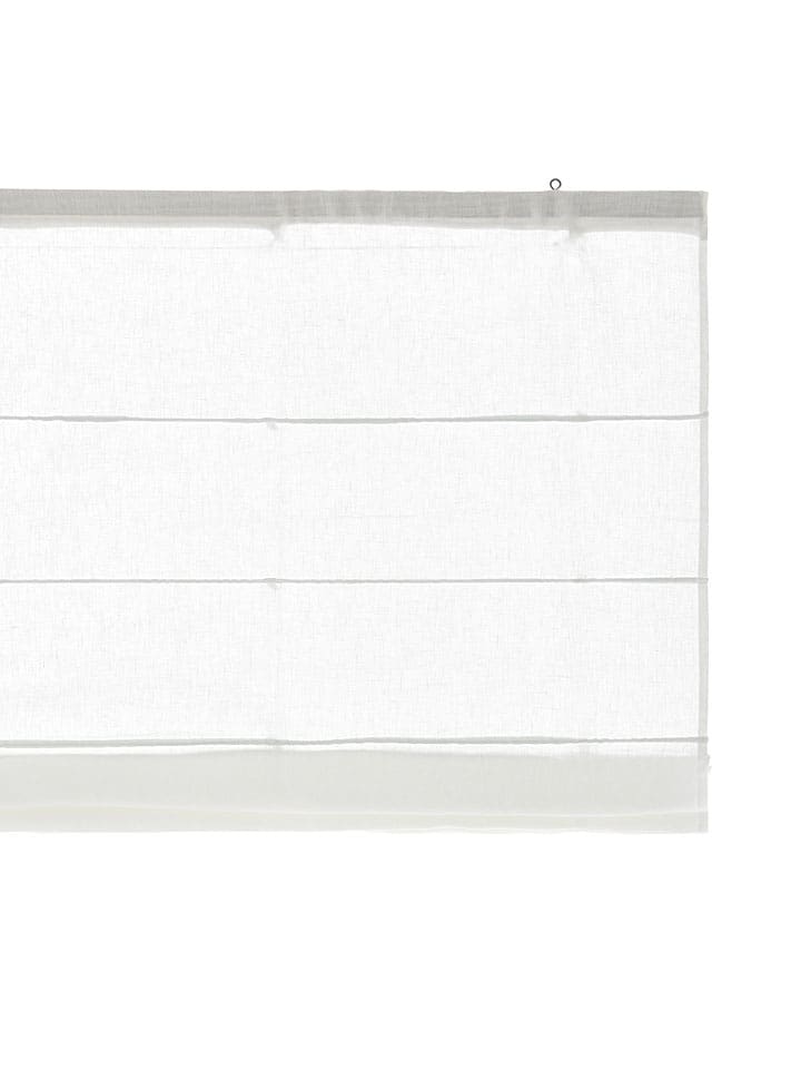 Ellos Home Rollo ''Malva'' in Weiß günstig kaufen 120 cm