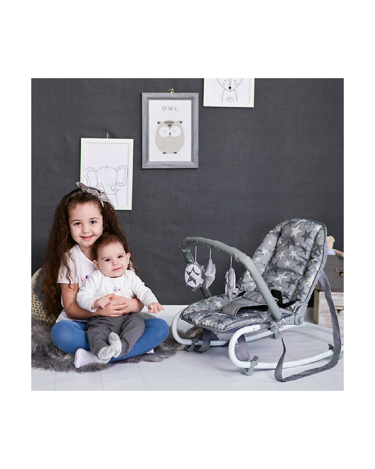 Babywippe Eliza Spielbogen Babywippen