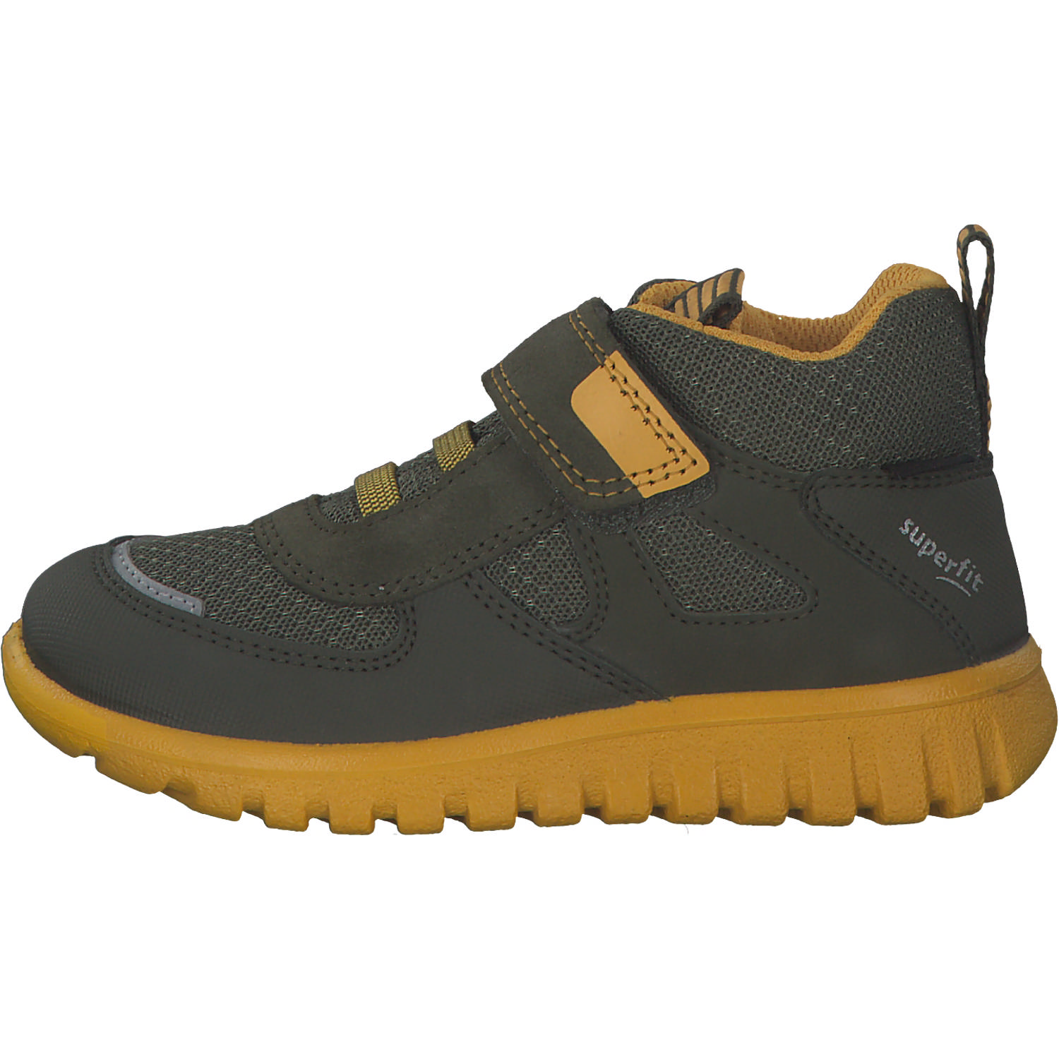 Superfit SPORT7 06196, Sneakers Low, Kinder, Grün/Gelb