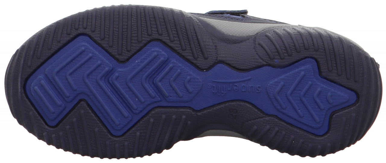 STORM - Blau/Hellgrau Sneaker low mit Klettverschluss