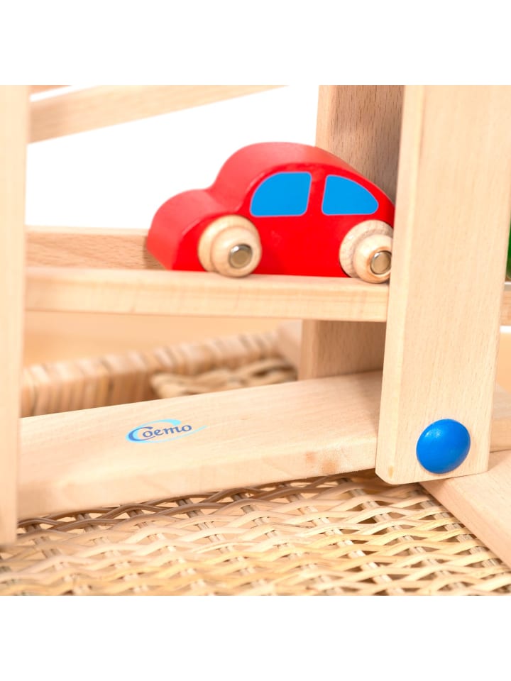 Coemo Kugelbahn Holz 7 mobile Teile in Natur günstig kaufen onesize