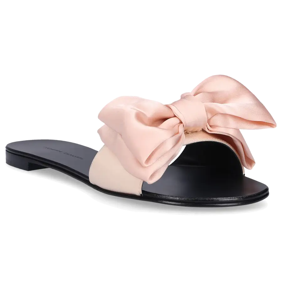 Giuseppe Zanotti - Sandalen HANA Seide Logo beige - beige