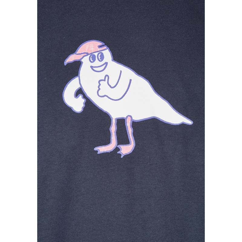 Cleptomanicx Gull Cap Printshirt Herren