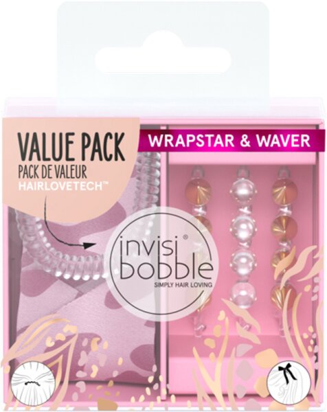 Invisibobble Urban Safari Wrapstar & Waver Duo Sauvage Beauty Haarstylingset
