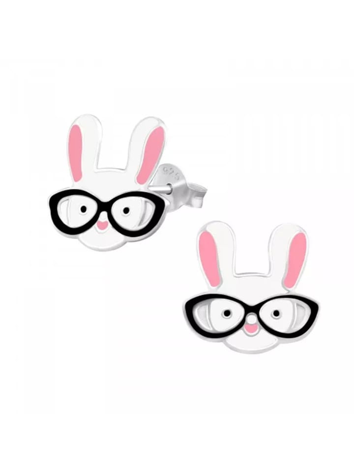 Alexander York Kinderschmuck-Ohrstecker HASE mit Brille in 925 Sterling Silber, 2-tlg. günstig kaufen onesize