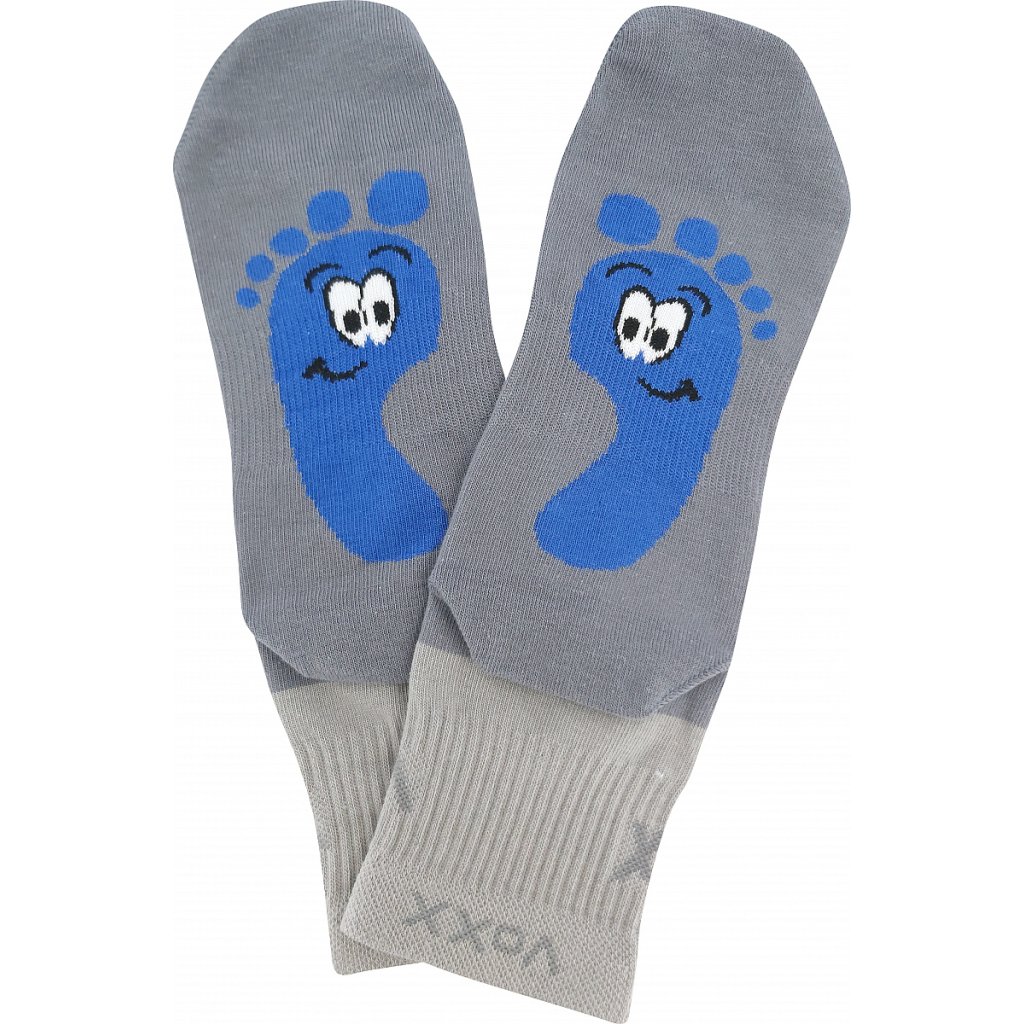 Voxx Barefootan graue Barfußsocken