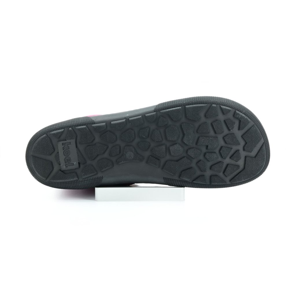 Koel Lady Faro Bordo Lambswool weinrote Winterbarfußschuhe