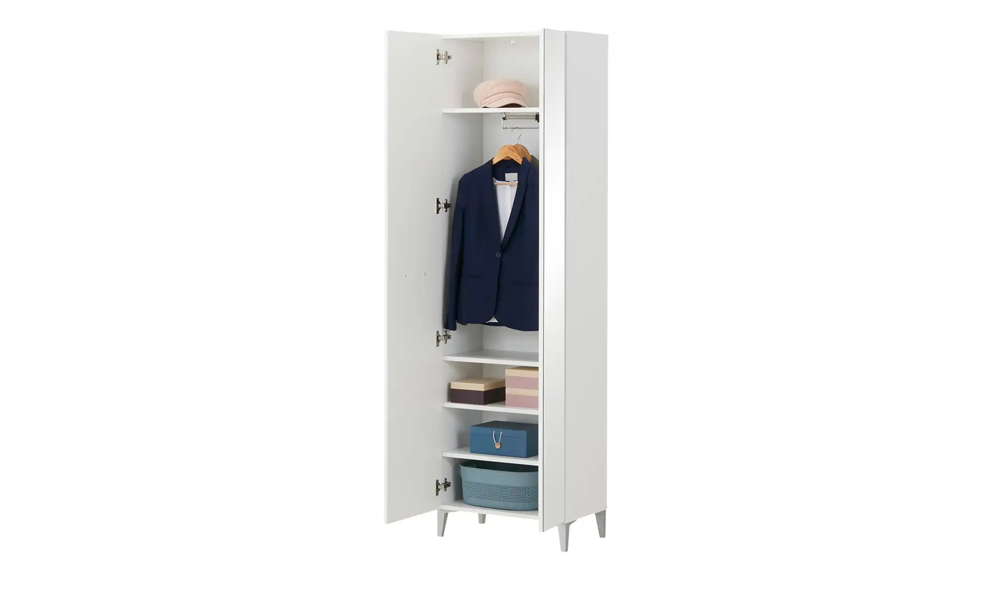 Garderobenschrank mit Spiegeltür