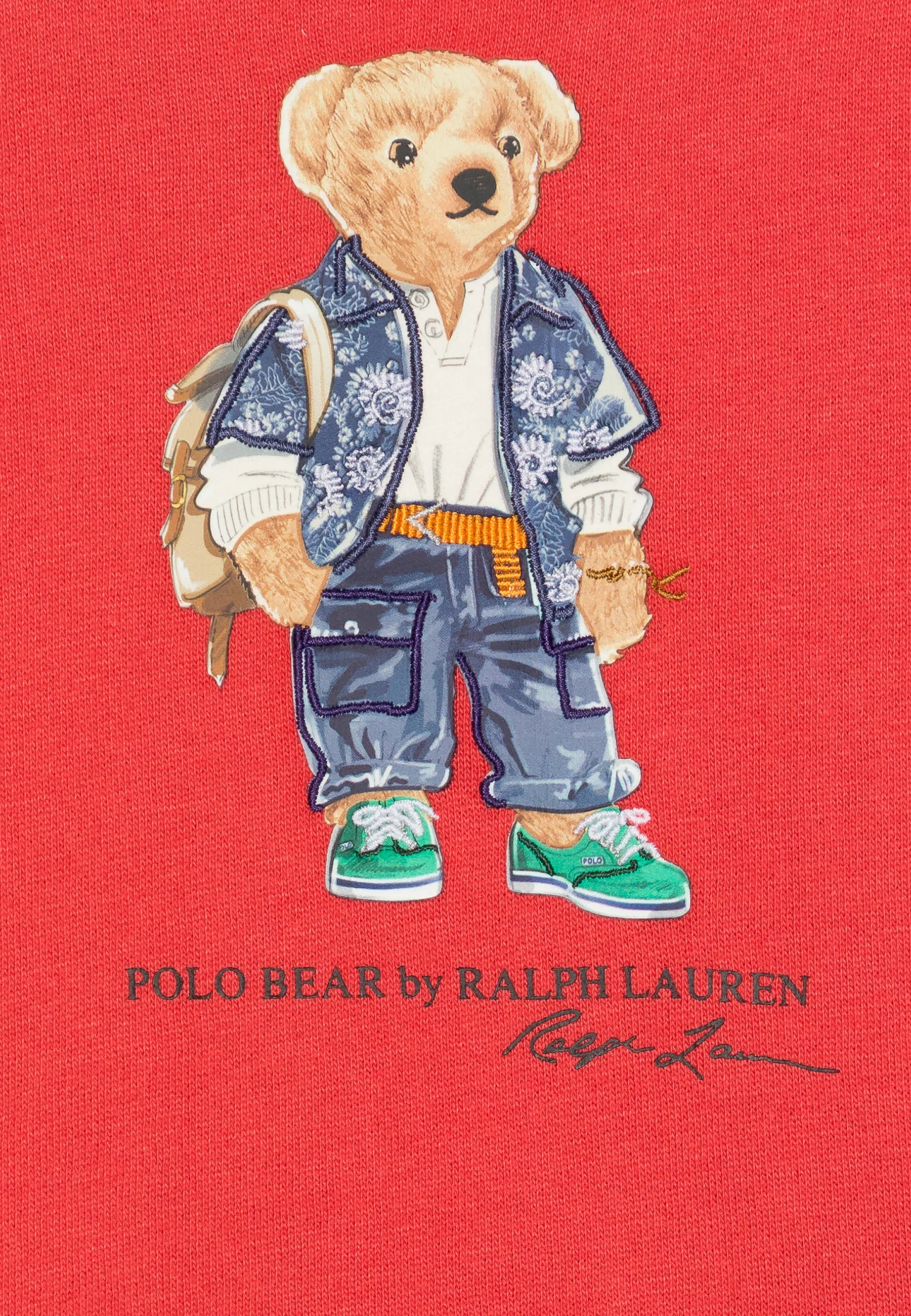 Sudadera Polo Ralph Lauren - rojo primavera