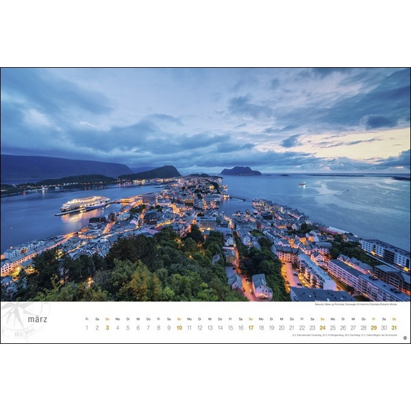 HURTIGRUTEN GLOBETROTTER KALENDER 2024 - Kalender