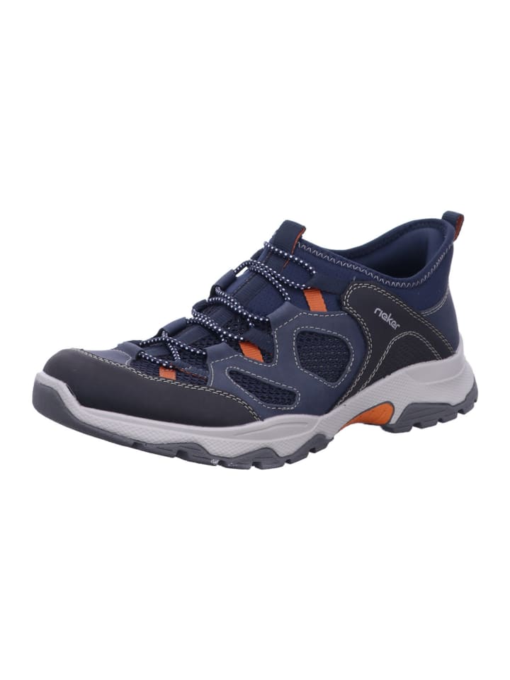 rieker Herren Halbschuhe  in Blau günstig kaufen