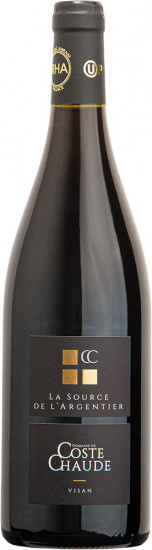 2020 La source de L'Argentier Côtes du Rhône Villages Visan AOP trocken Bio - Domaine de Coste Chaude