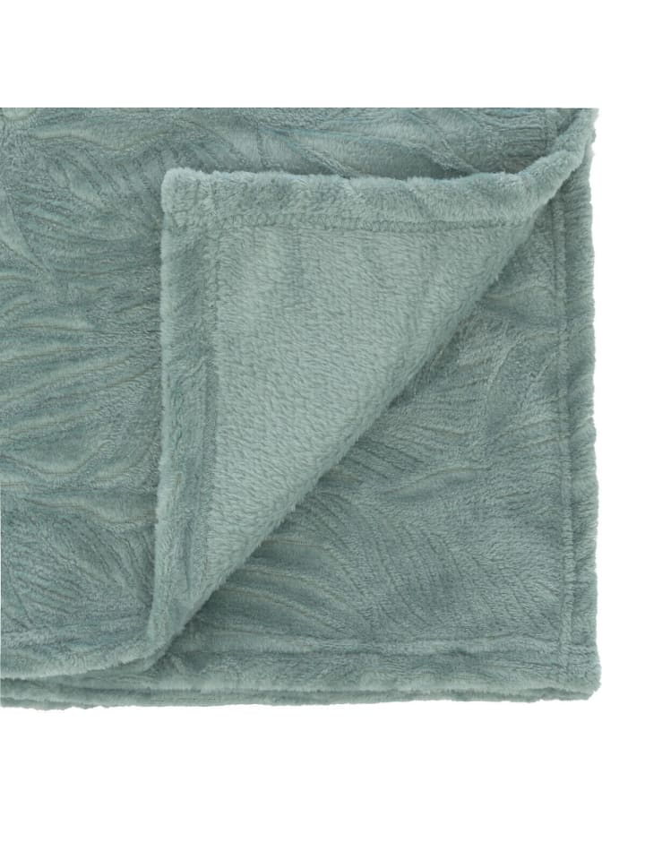Atmosphera Créateur d'intérieur Kuscheldecke in blau günstig kaufen onesize