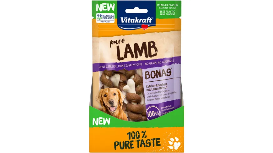 Vitakraft LAMB Bonas® - Calciumknochen mit Lammfleisch 80 g